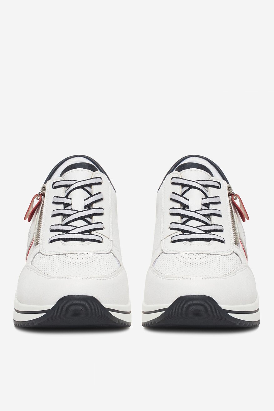 
                Remonte - Sneakersy skórzane - 2230092737265