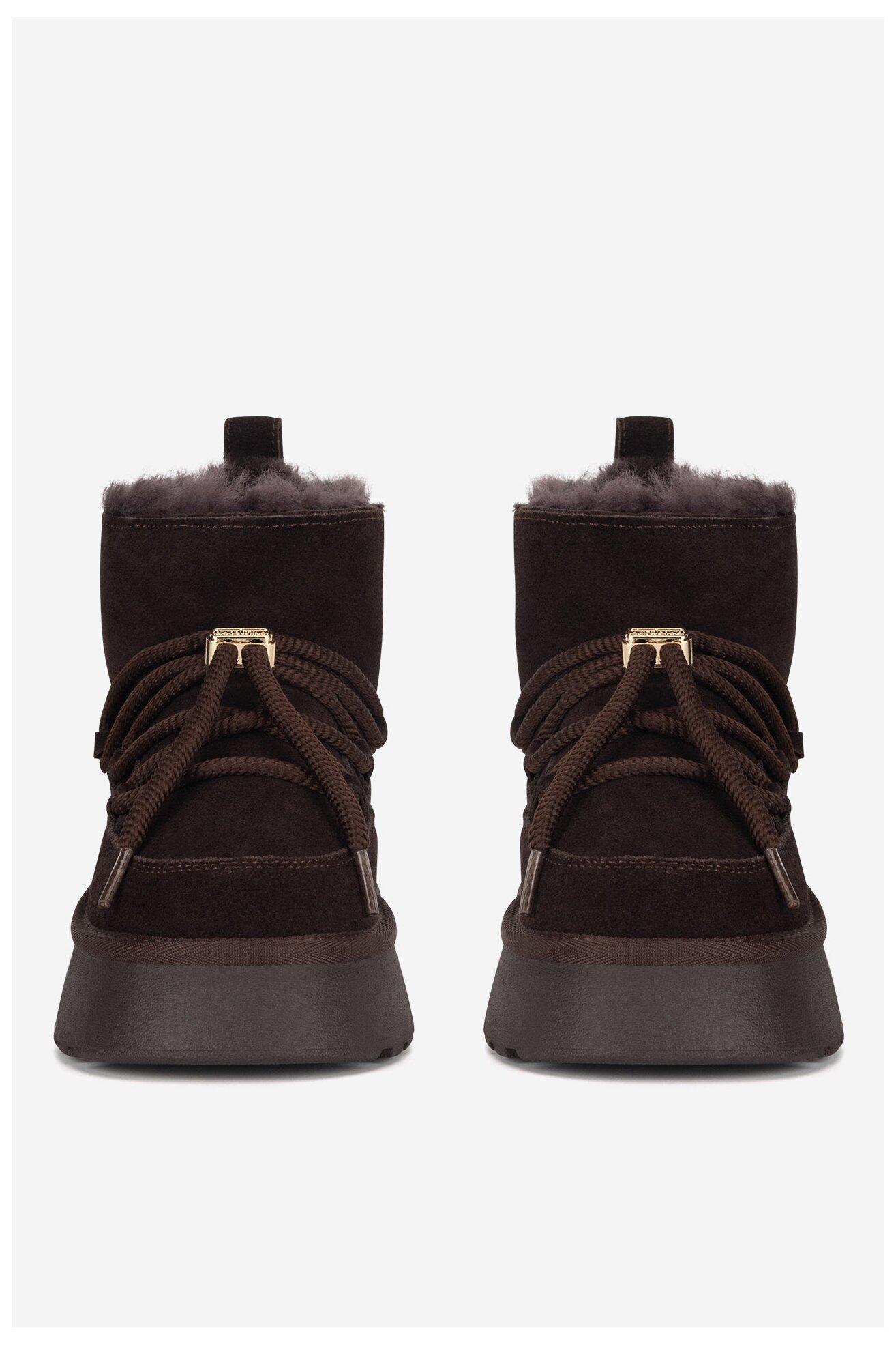 Botki Badura WFA3111-6Z Brązowy ciemny