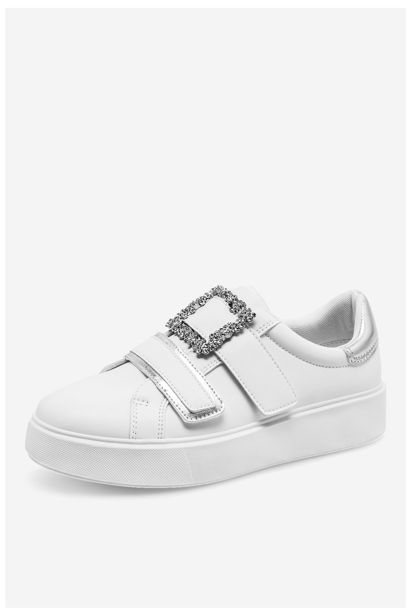 Sneakerși EVA MINGE WYL3358-7 ALB