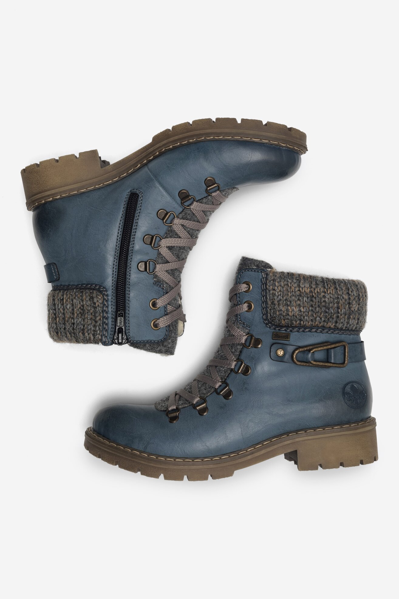 Bocanci Rieker Y9131-15 ALBASTRU