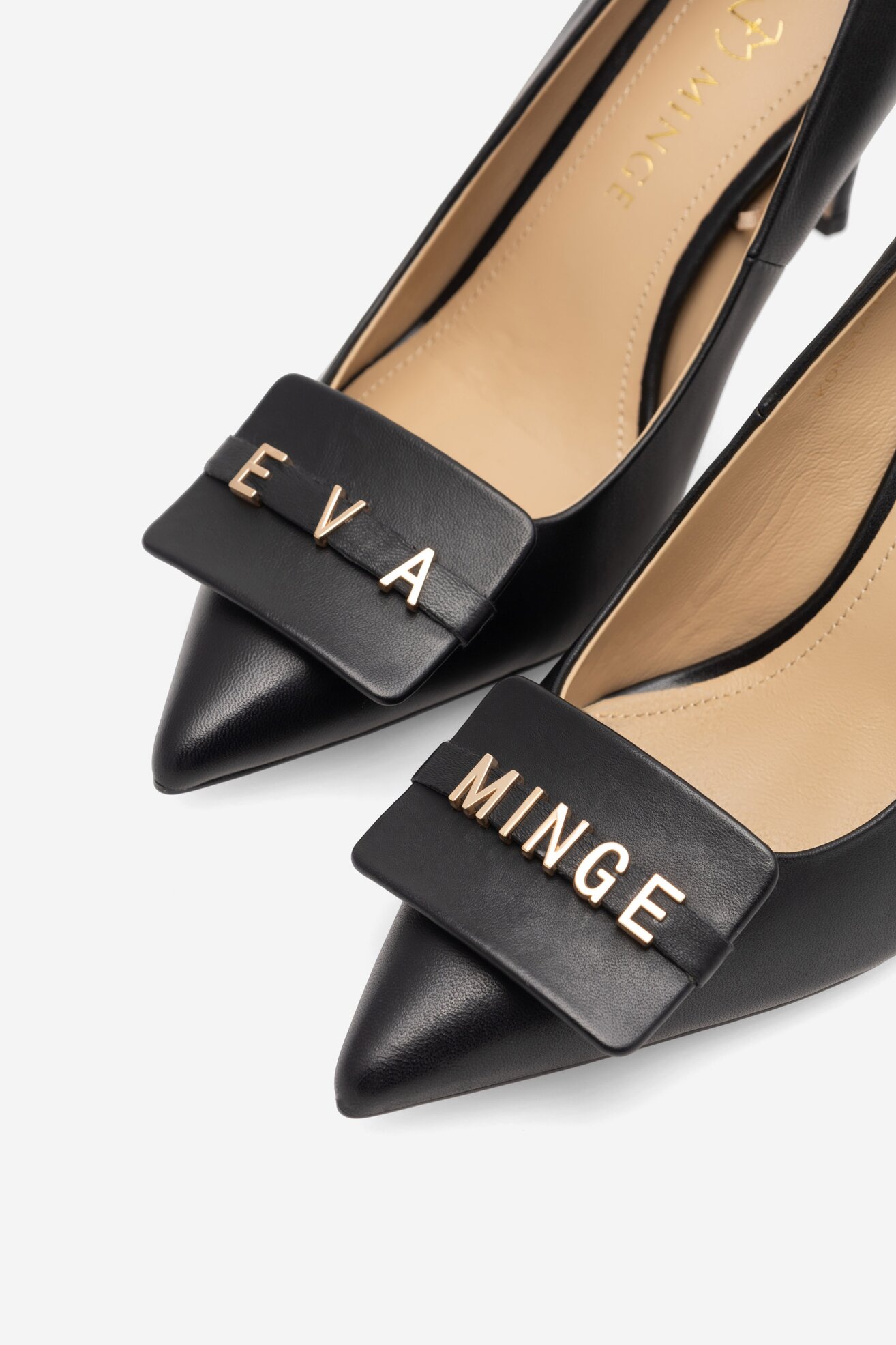 Pantofi cu toc EVA MINGE KONSTANCA-1013 NEGRU