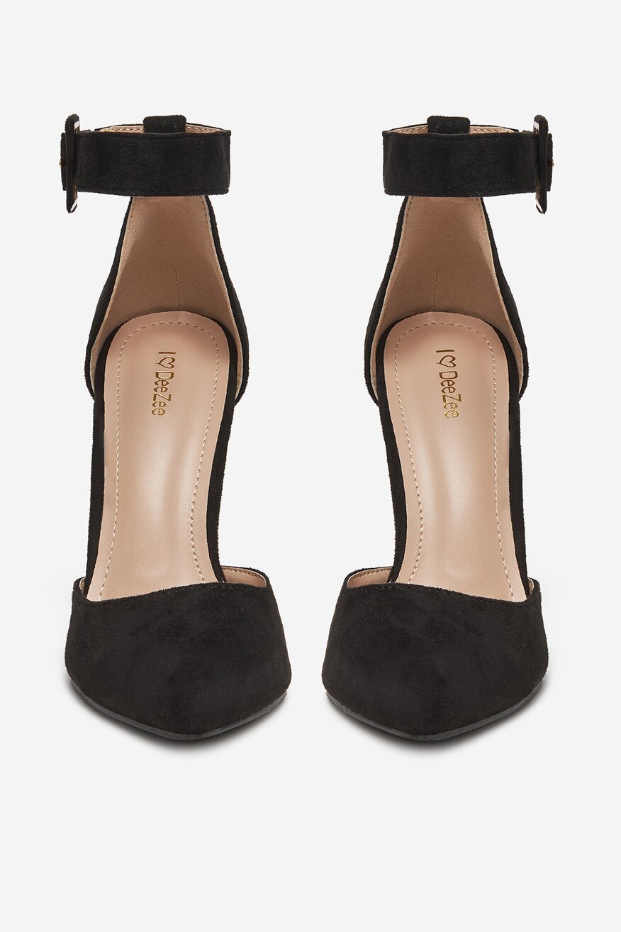 Pantofi cu toc DeeZee NEGRU - 5906751099223