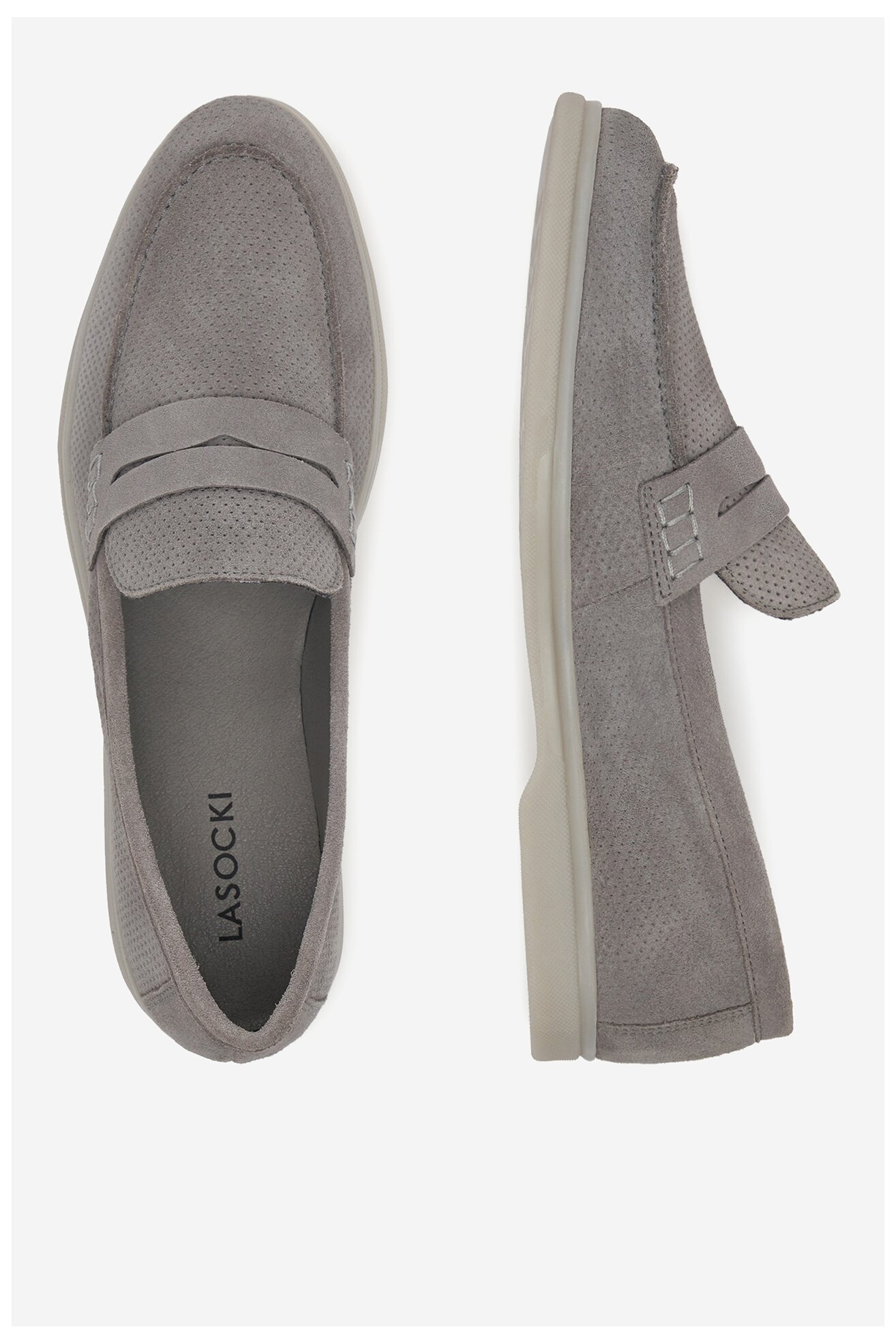 Mokasyn Lasocki WI16-VINISKA-02 Szary jasny
