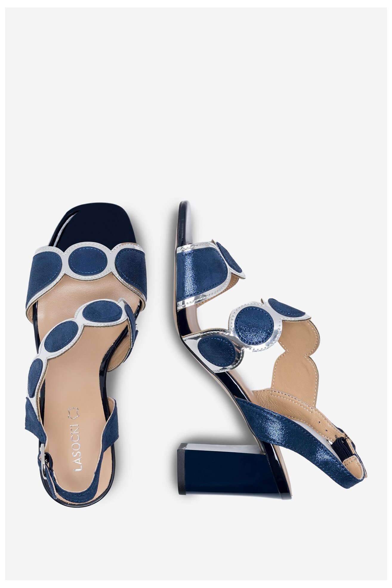 Sandały Lasocki WYL3119-2Z Granatowy