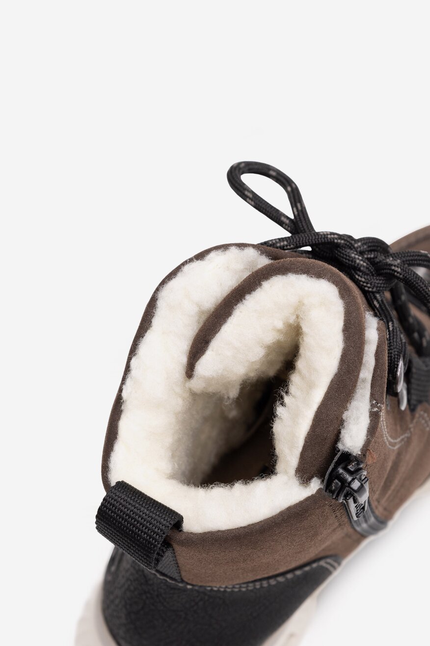 Trzewiki Rieker M6012-25 Brązowy ciemny - 5905588783664