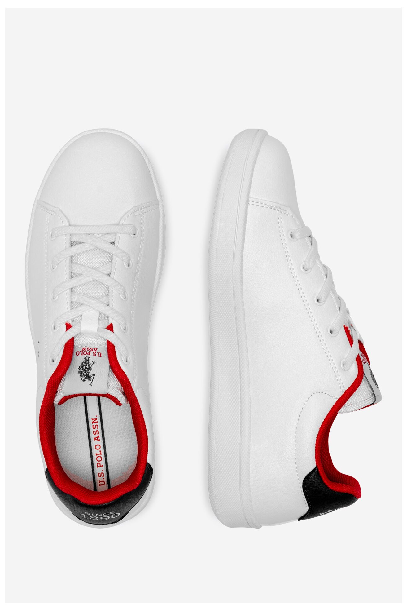 Сникърси U.S. POLO ASSN. TRACE001 БЯЛ