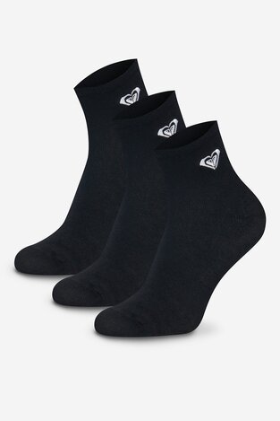 Čarape ROXY AS_ROXY_06Z_SS25 (3-PACK) CRNA