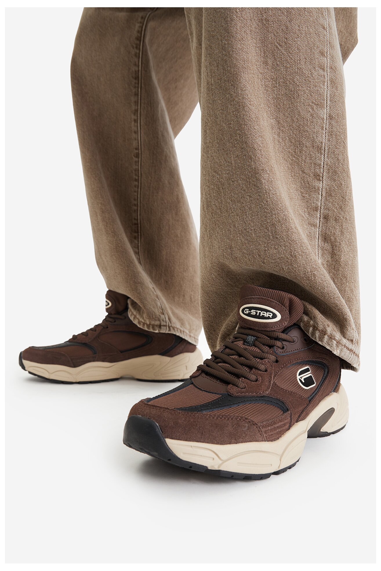 Sneakers G-STAR RAW CEO-YG240150-02M Brązowy