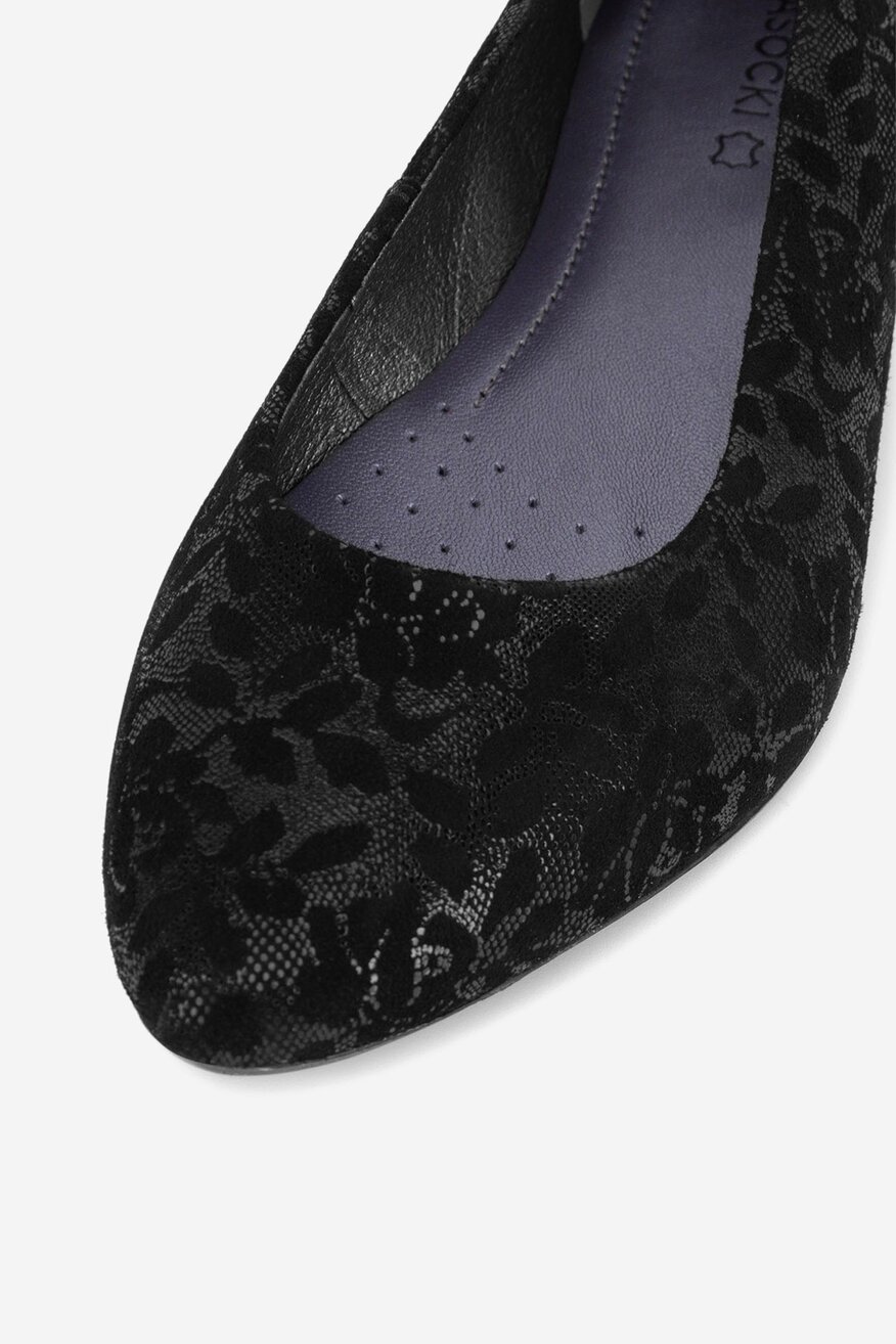 Lasocki - Baleriny skórzane - 5903698111230