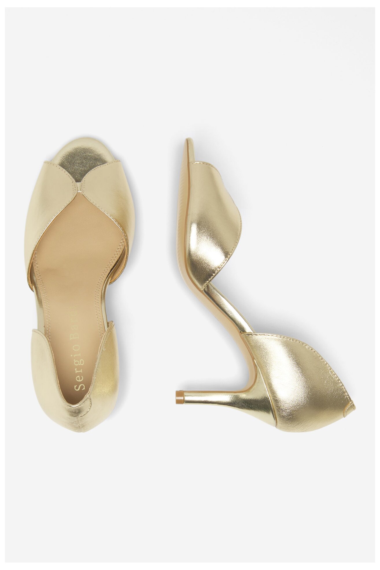 Körömcipő Sergio Bardi WYL3026-3ZA-SB ARANY