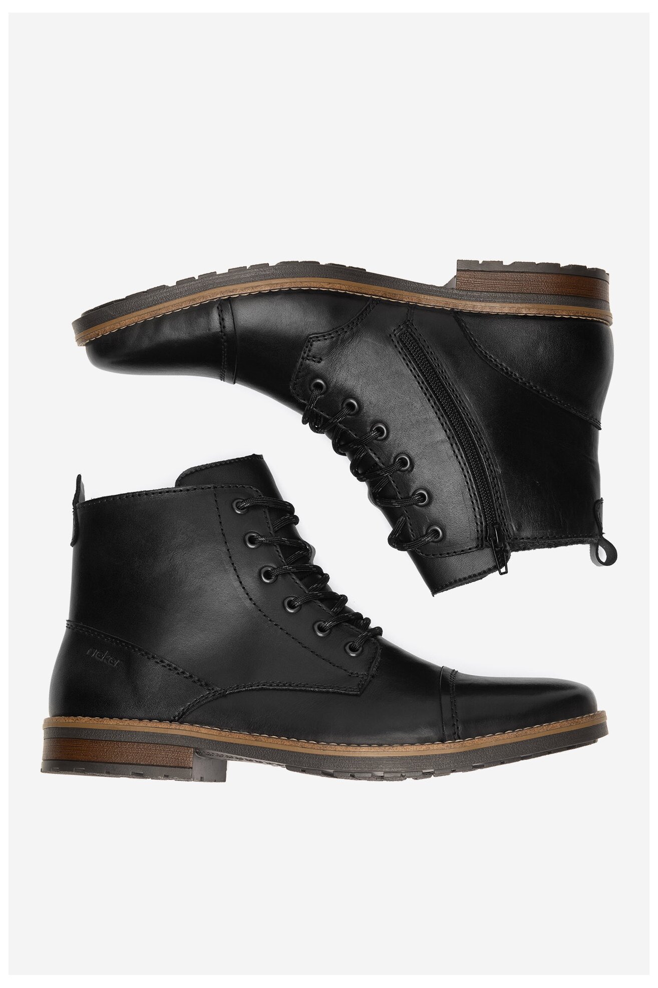 Csizma Rieker 33205-00 FEKETE