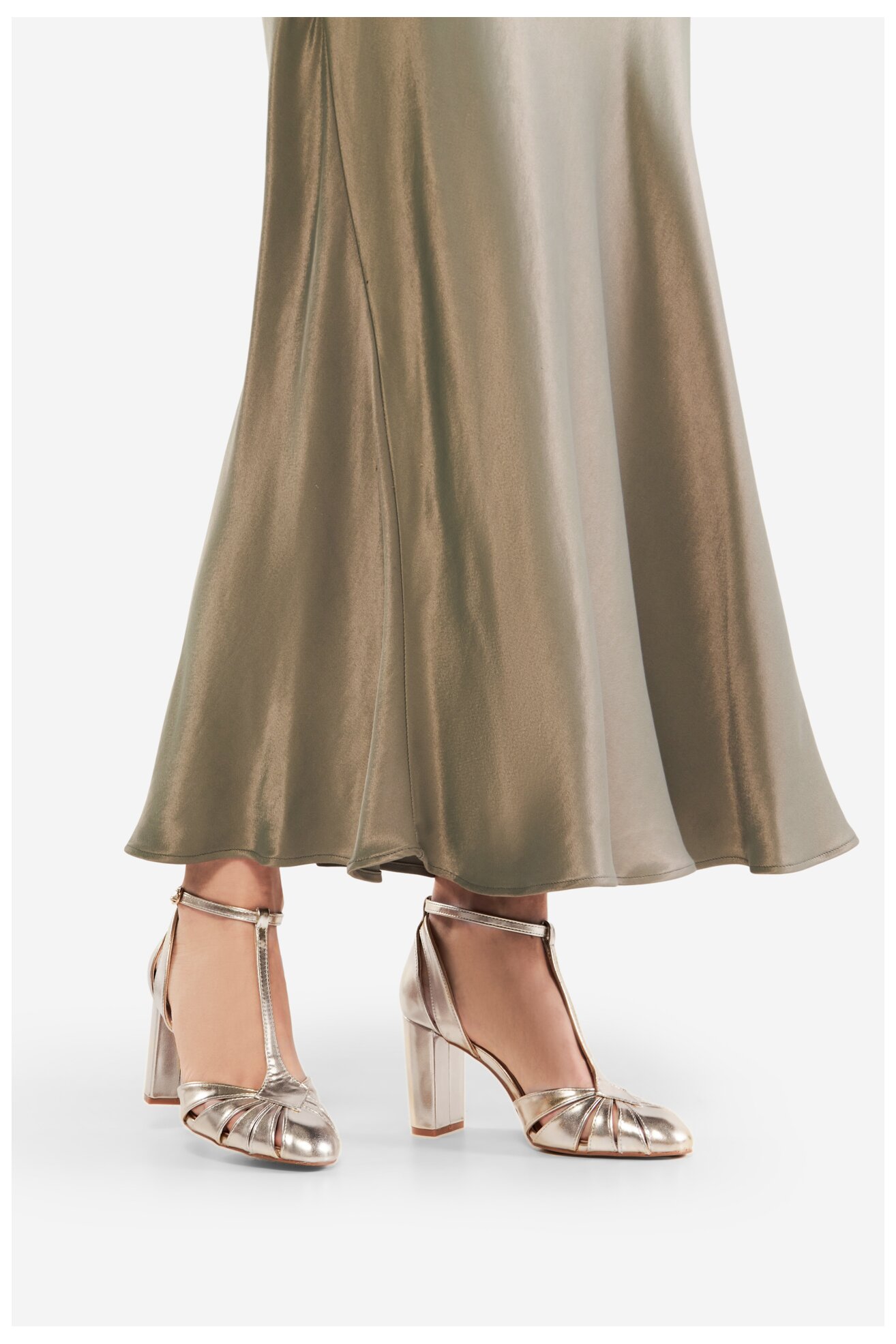 Елегантни обувки Jenny LH24012-4 ЗЛАТИСТ