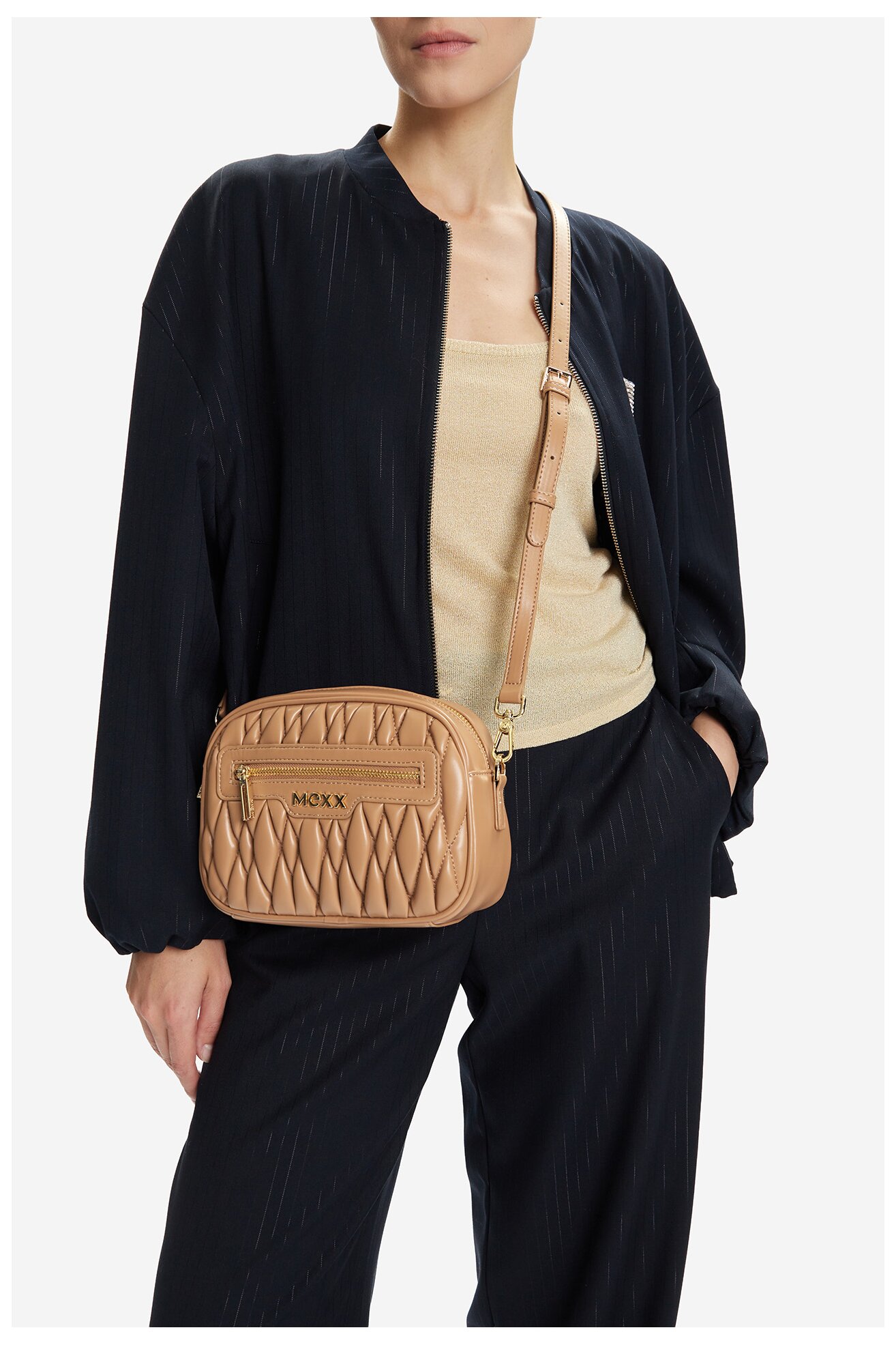 Kézitáska Mexx C-MEXX-L-002-08 BÉZS