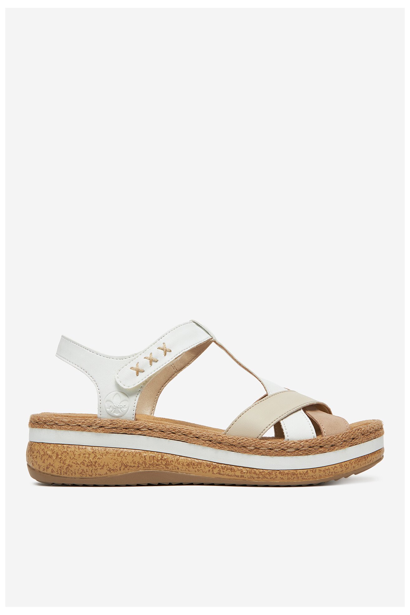 Sandały Rieker CEO-V0919-80 Biały