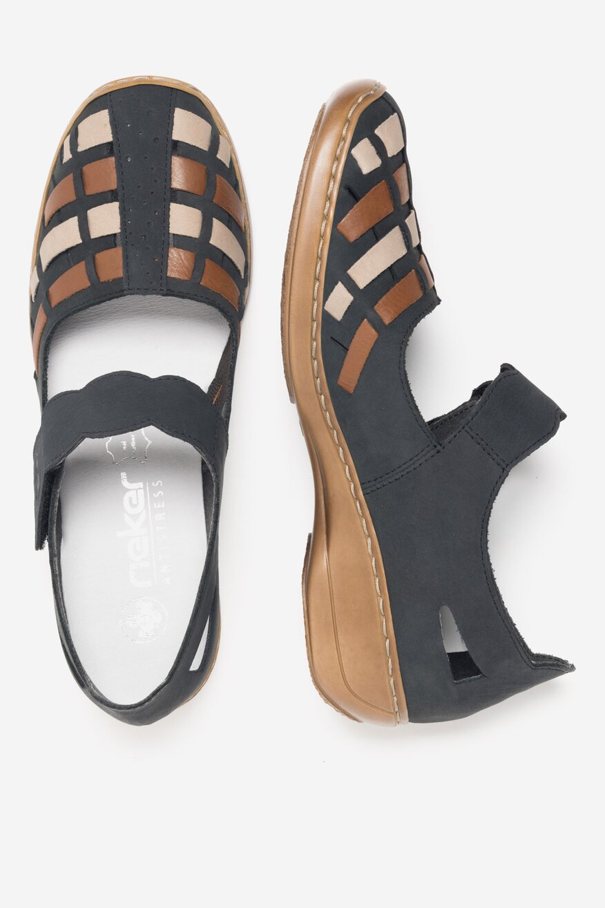 
                Балерина Rieker КОБАЛТОВО СИНЬО - 2230056259871