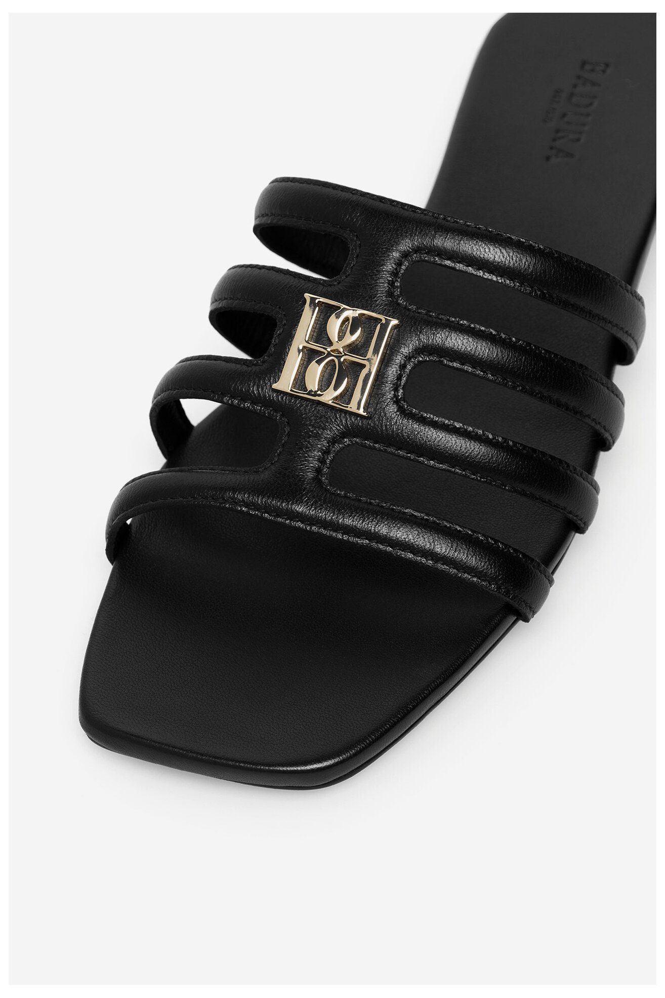 Klapki Badura JEAN-113775 Czarny