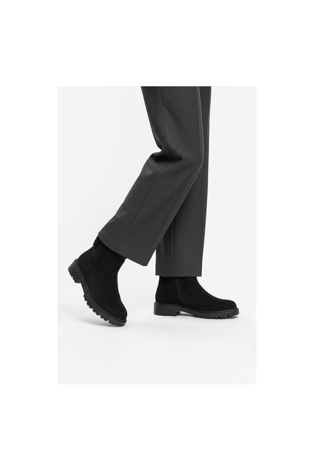 Bokacsizma Clara Barson CEO-HY90165-8 FEKETE