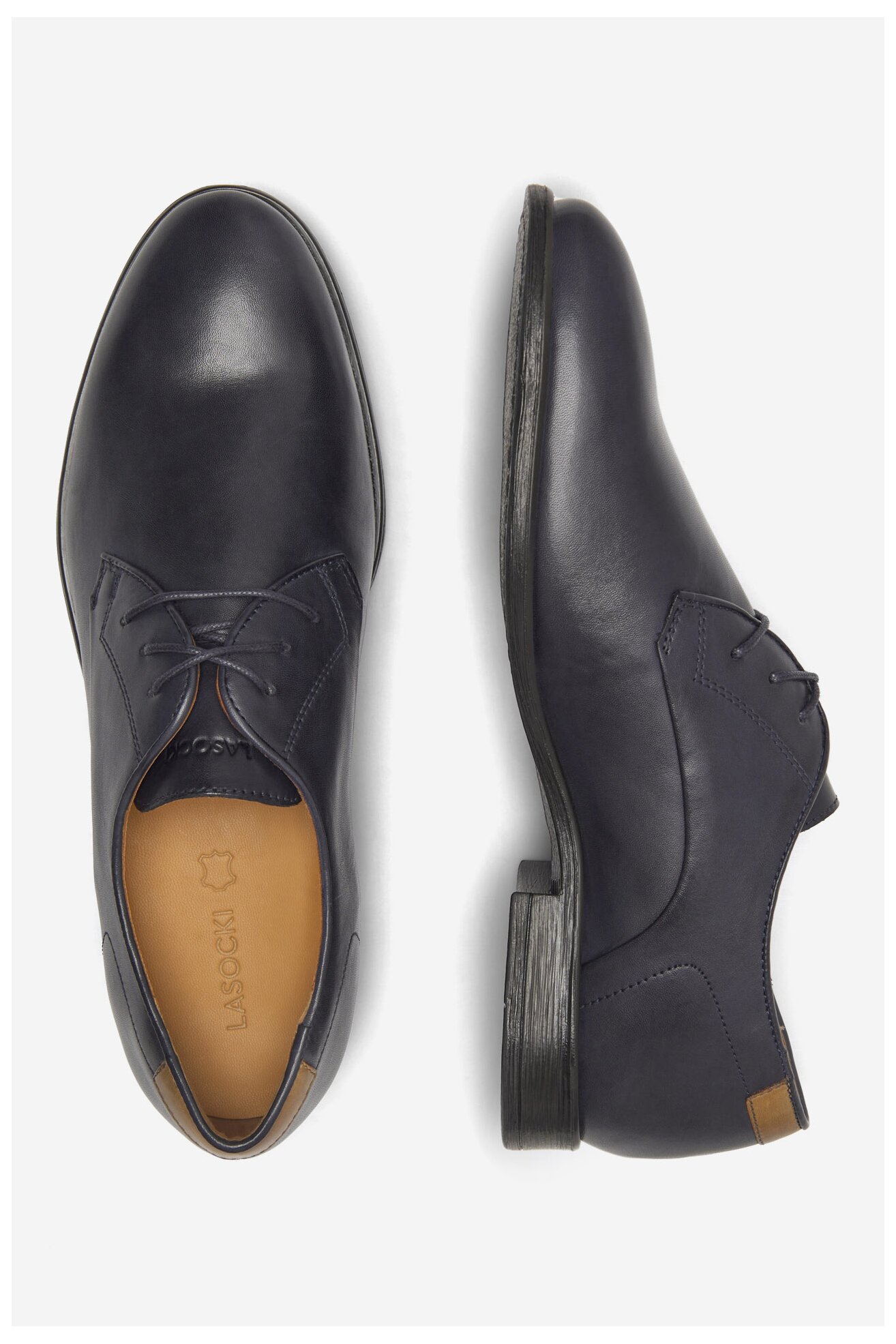 Половинки обувки Lasocki TOR-03 MB КОБАЛТОВО СИНЬО