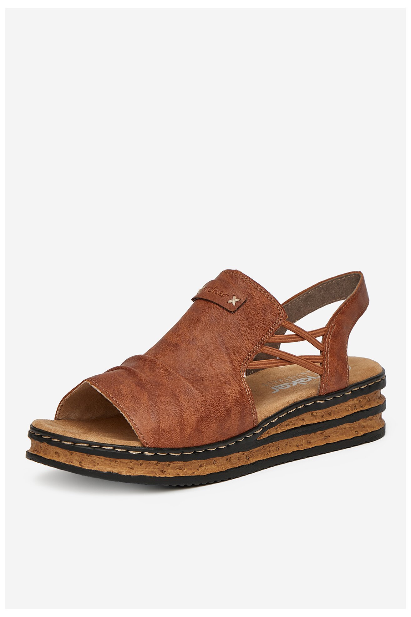 Szandál Rieker 62962-22 BARNA
