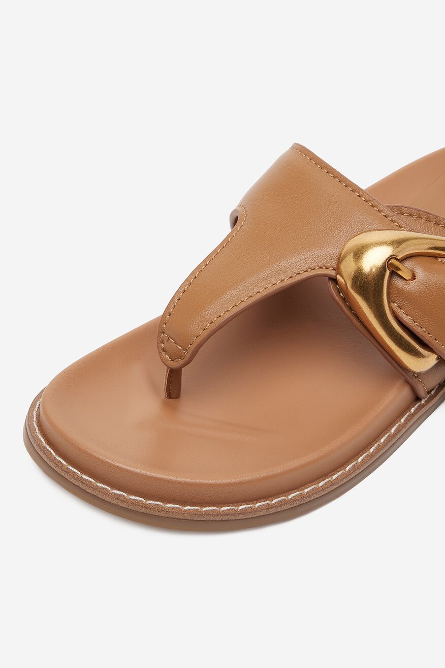 Flip-flop Gino Rossi CAMEL - 5906751071656