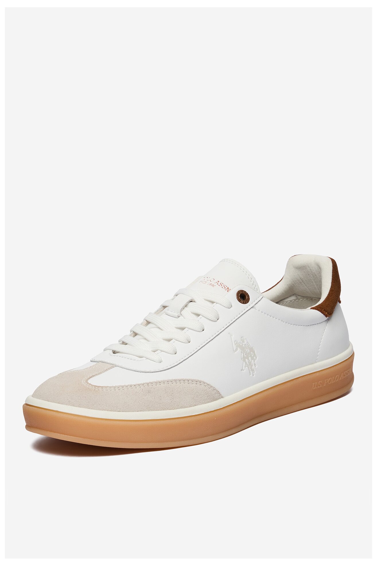 Sneakers U.S. POLO ASSN. EO-EVAN001M/6L1 Biały