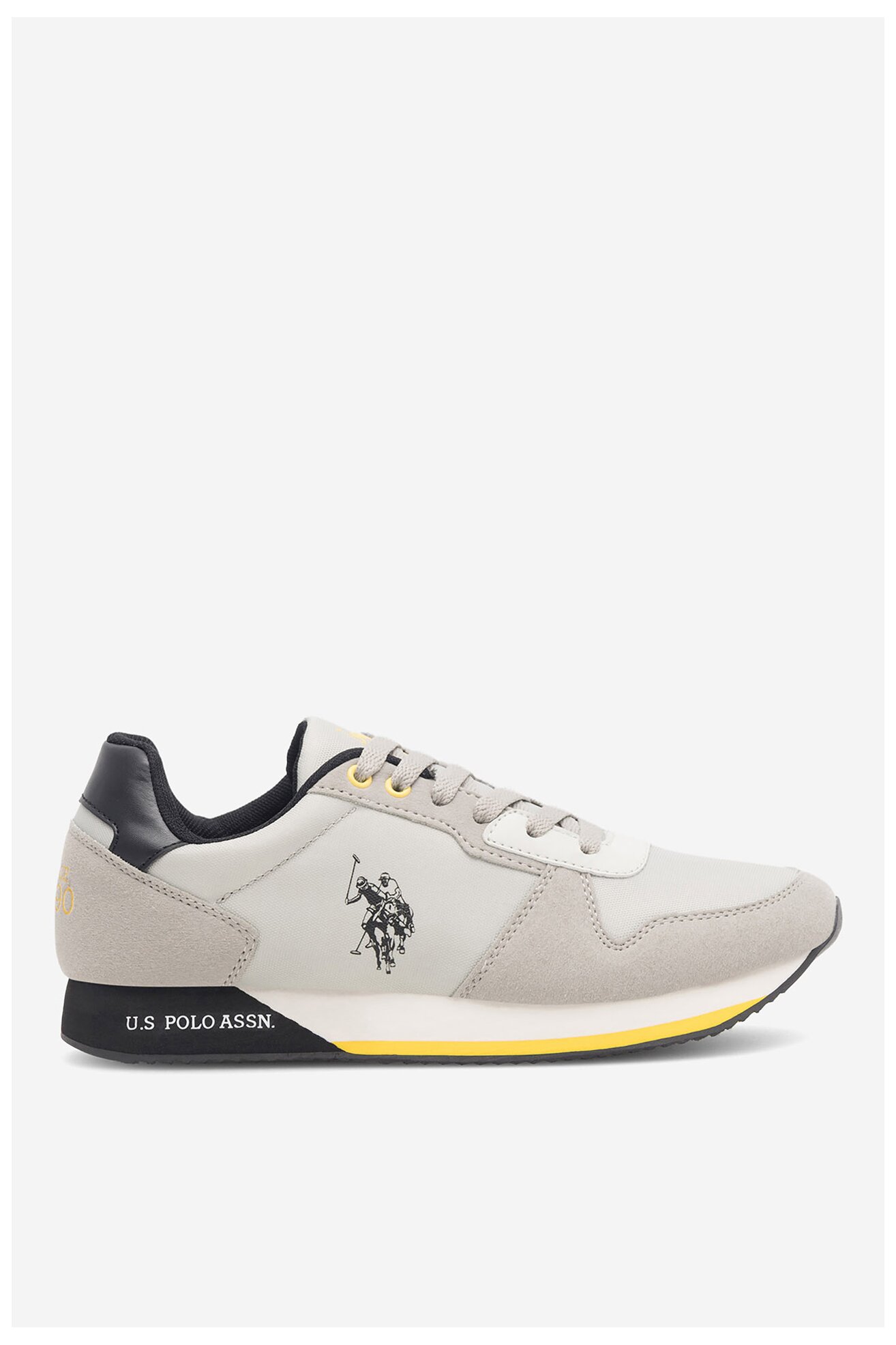 Sneakers U.S. POLO ASSN. NOBIL011M/CNH1 Szary jasny