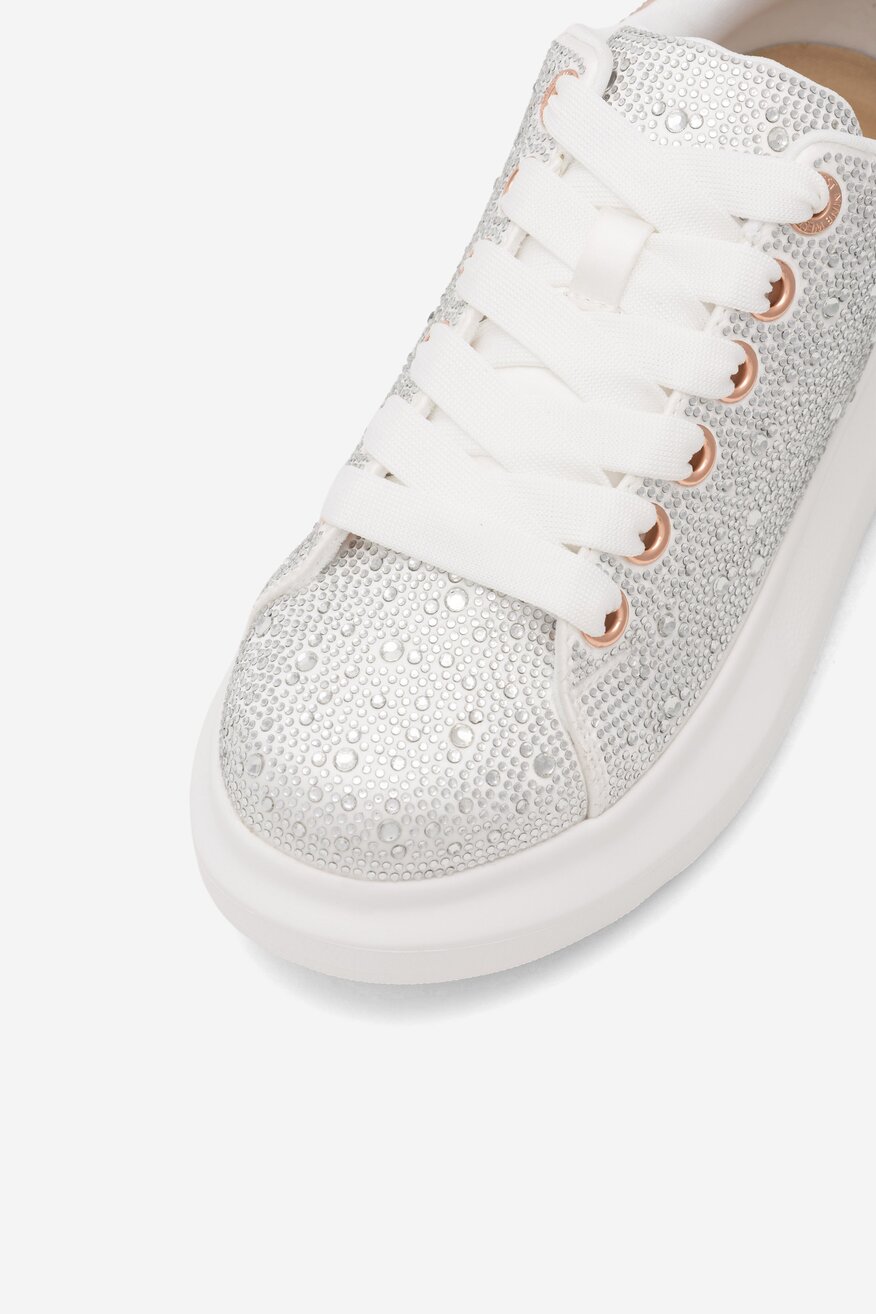 NINE WEST - Sneakersy na platformie - 5905588152170
