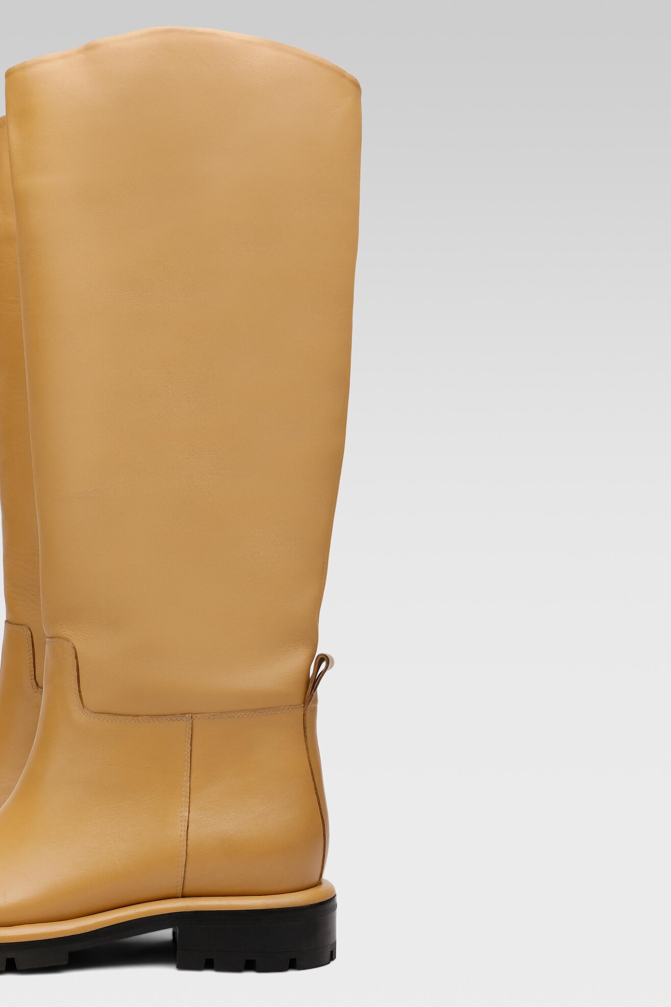 Kozaki Gino Rossi NAOMI-KB01 Beżowy ciemny