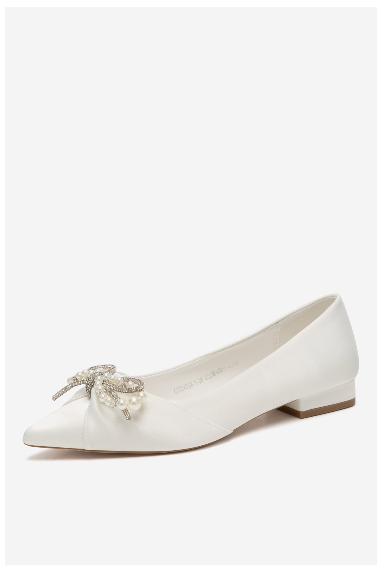 Baleriny Jenny CD24068-1 Biały