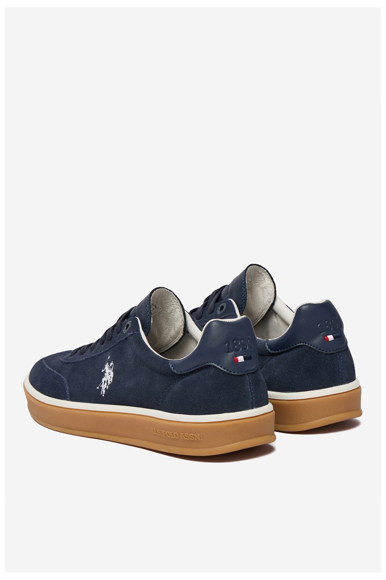 Sneakers U.S. POLO ASSN. EO-EVAN001M/6S1 Granatowy