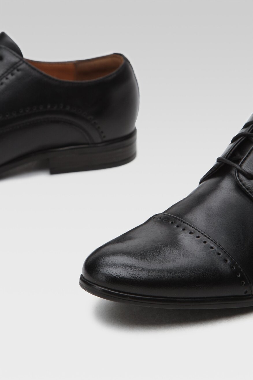 
                Ottimo - Półbuty czarne sznurowane - 5904248405748