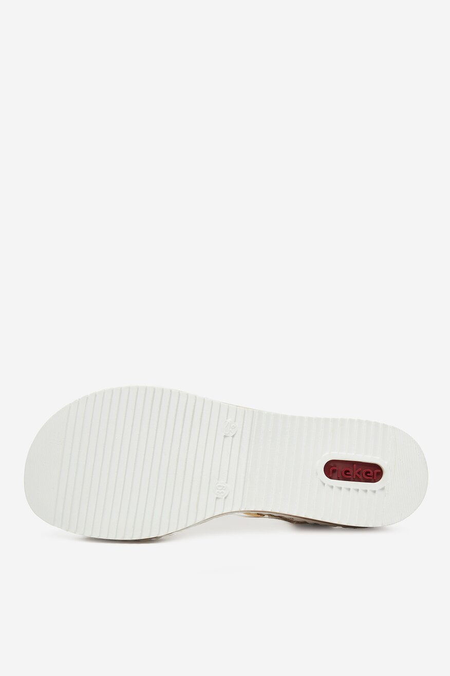 
                Rieker - Sandały na koturnie - 2230078407199