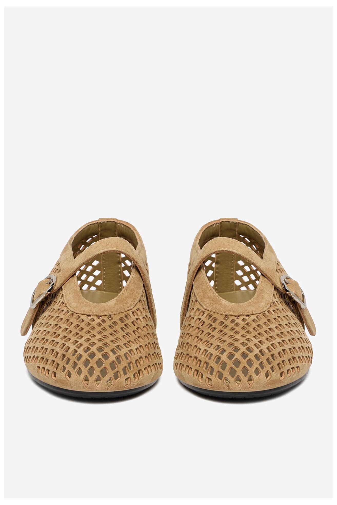 Baleriny Badura EO-AISHA-LT516-207 Beżowy ciemny