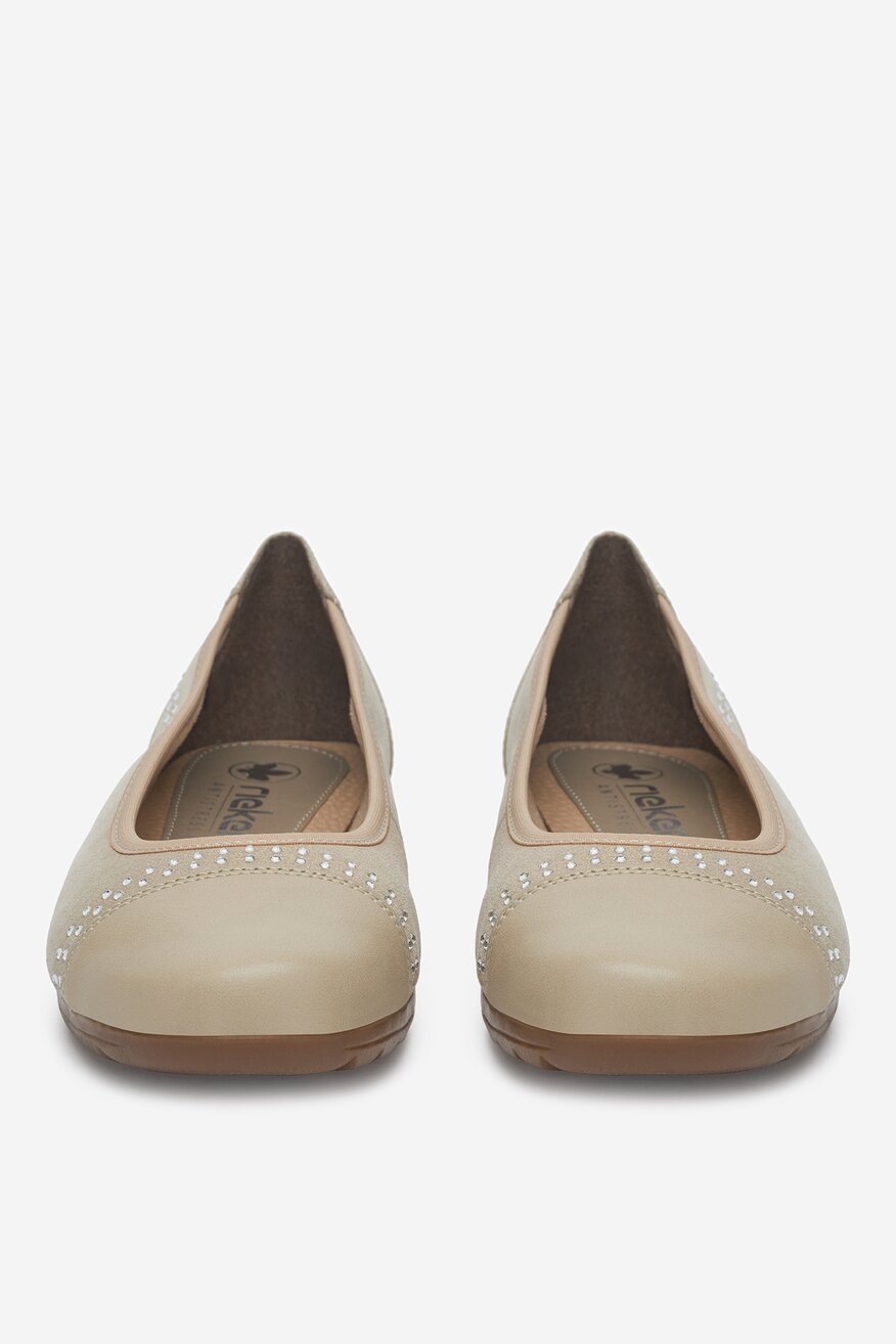 
                Rieker - Czółenka zamszowe - 2230074037222