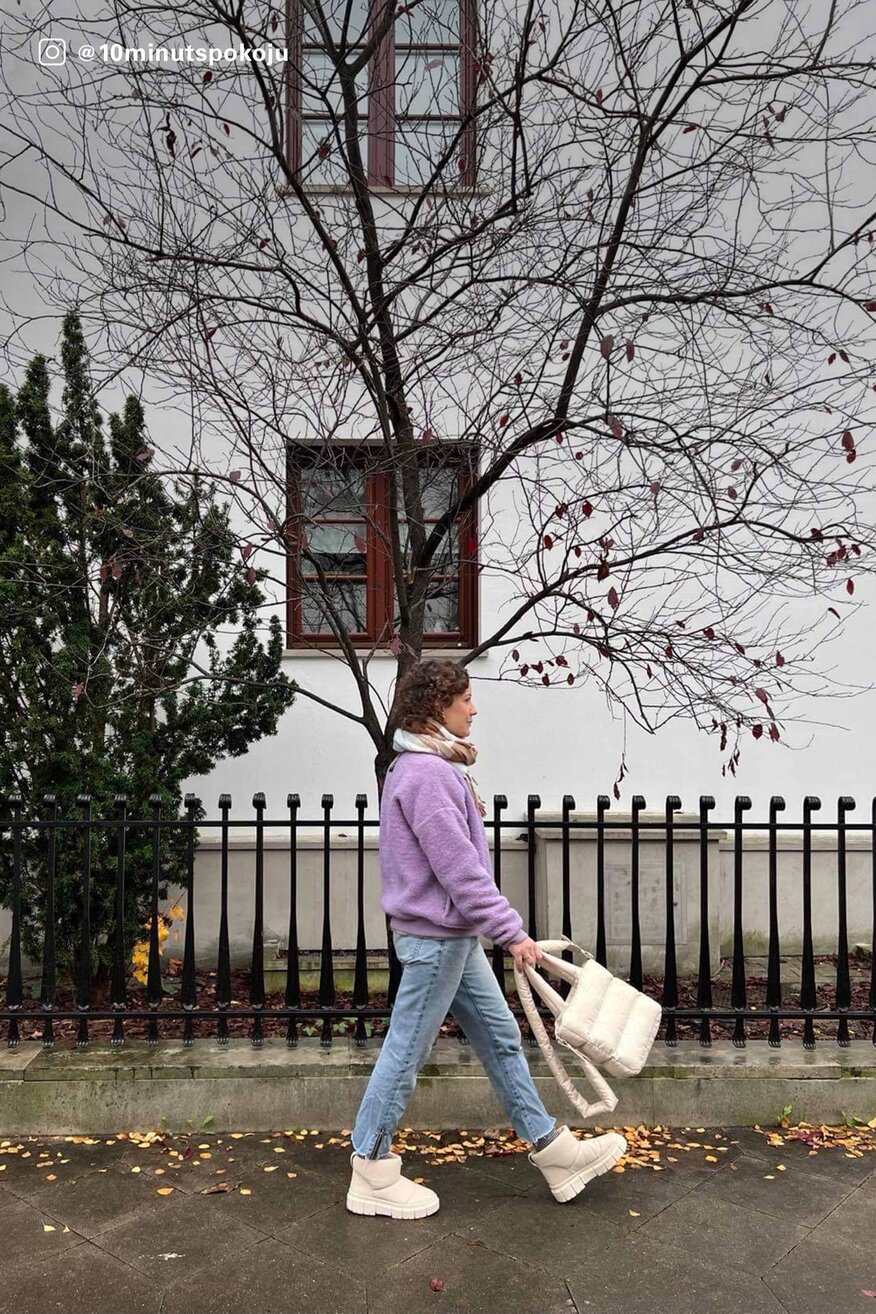 Lasocki - Torebka pikowana beżowa - 5904862448404