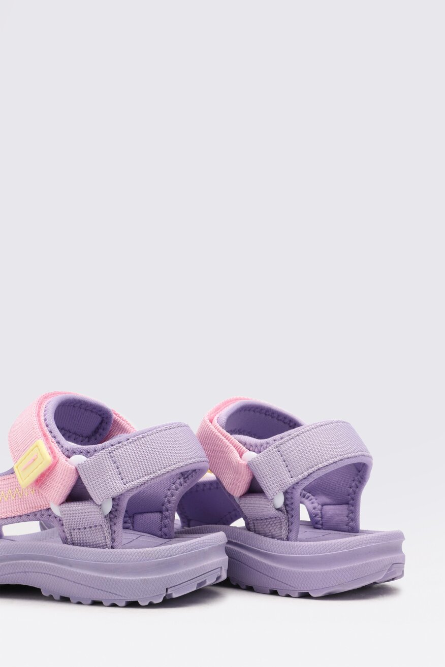 Sprandi - Sandały fioletowe na rzep - 5903698353371