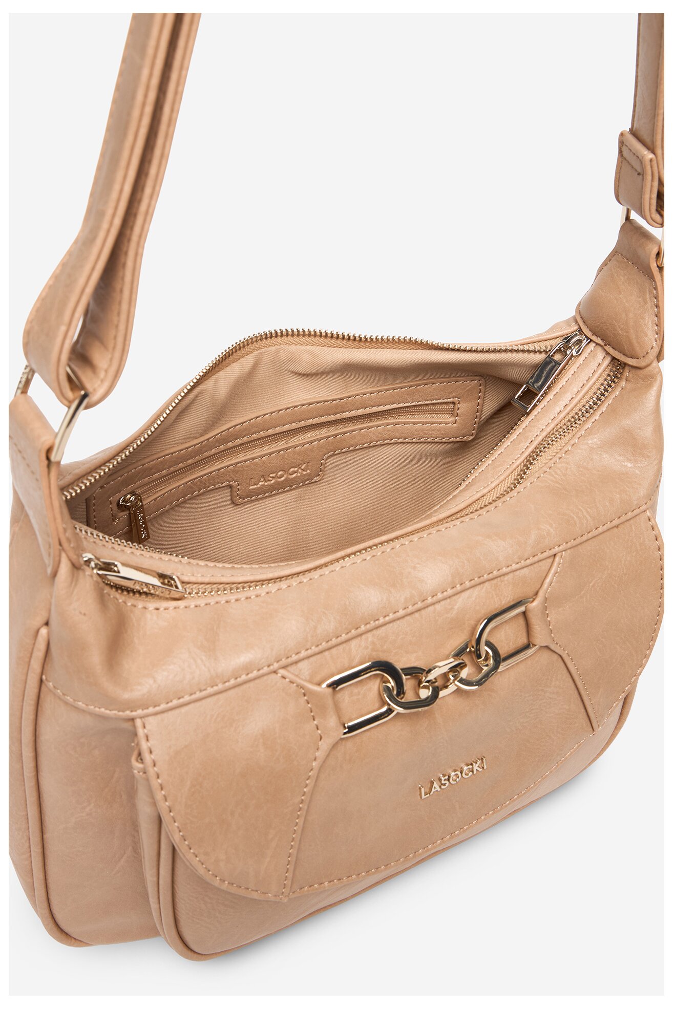 Kézitáska Lasocki CEO-LSK-L-016-09 BARNA