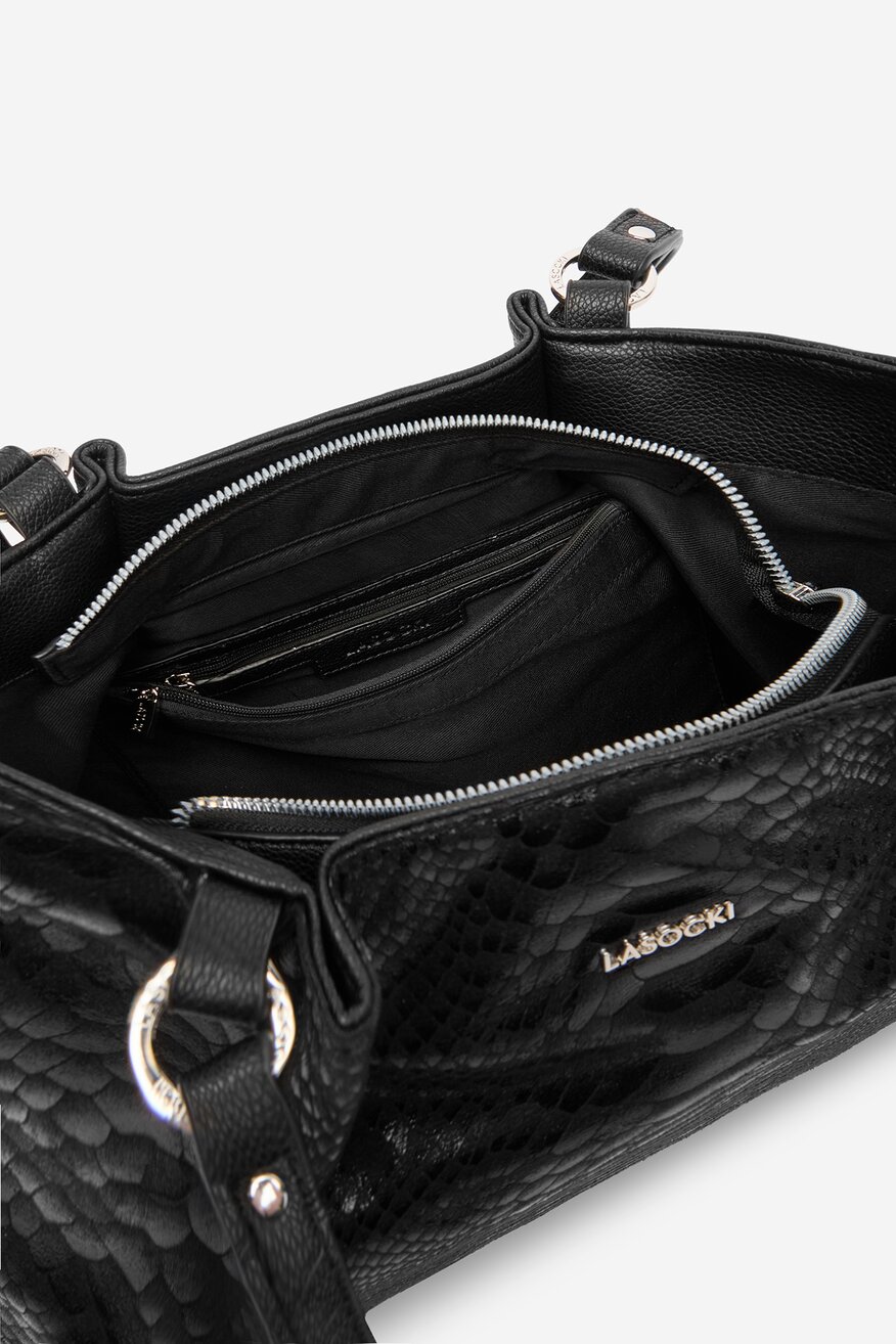 
                Дамска чанта Lasocki ЧЕРЕН - 5906751564776