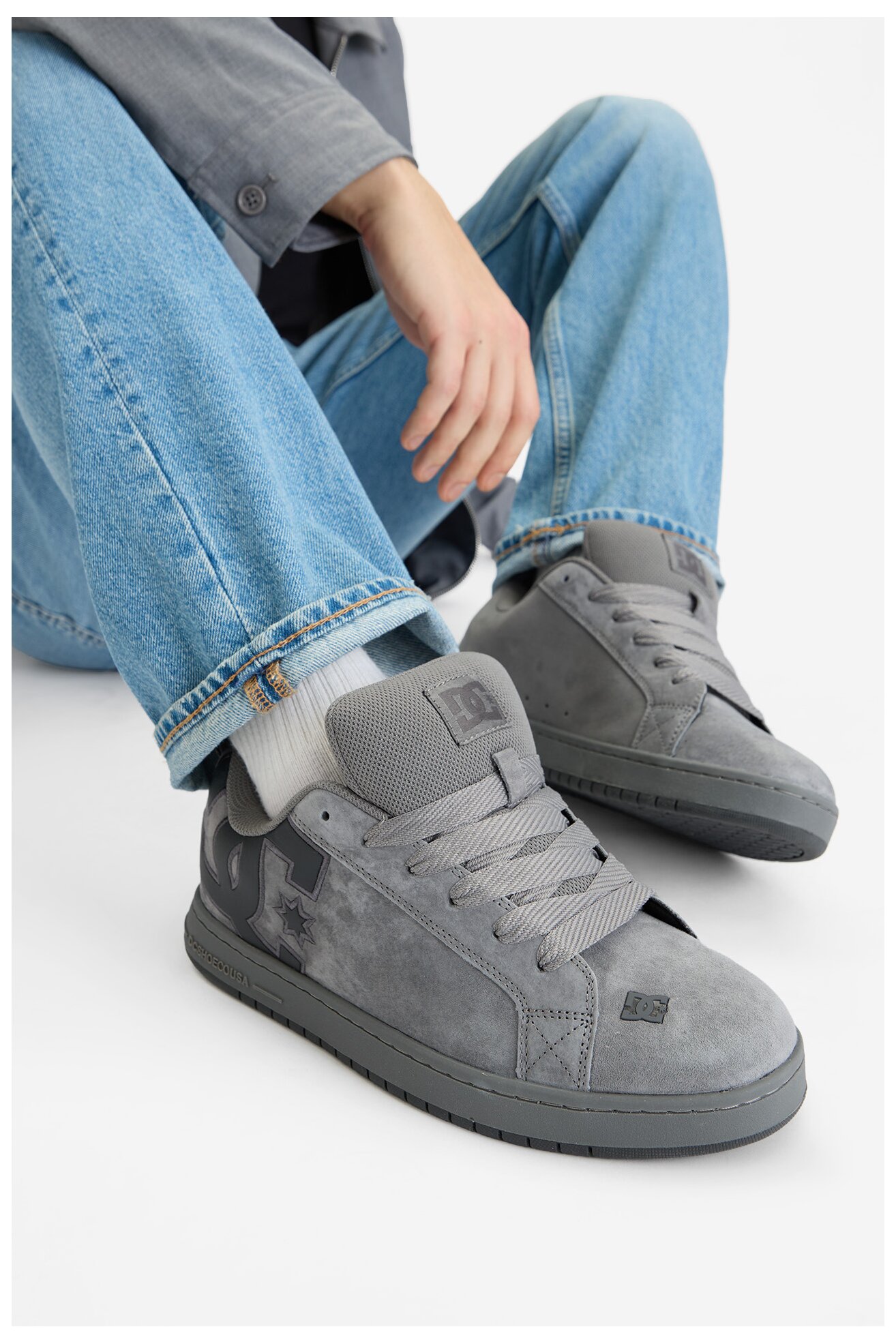 Obuwie sportowe DC Shoes CEOWB-V5-10116M Szary