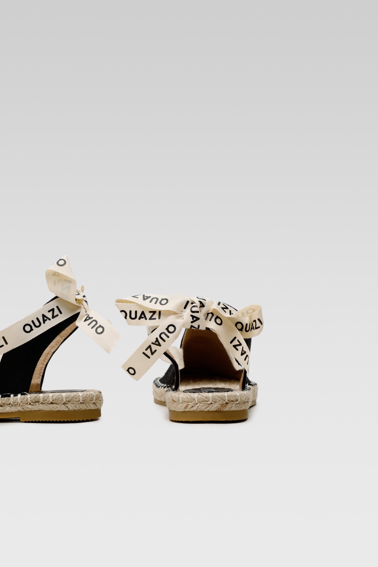 Espadrile Quazi WSS990-96 CRNA
