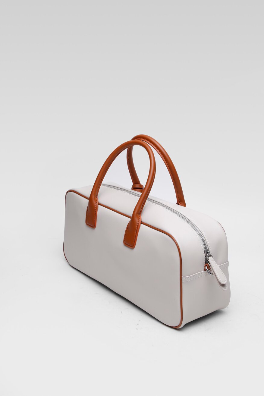 
                Gino Rossi - Torebka skórzana biała - 5903698770284