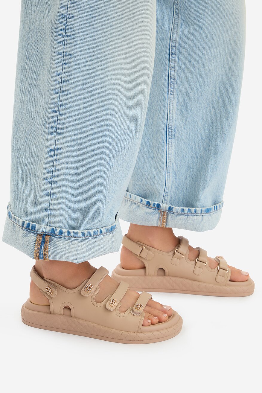 
                Badura - Sandały skórzane - 5906751671160