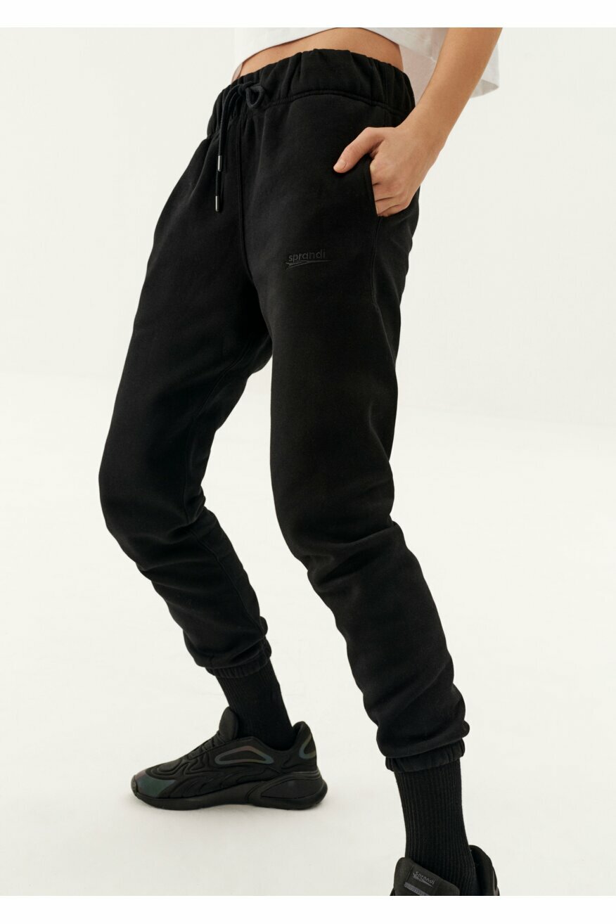 Sprandi - Spodnie dresowe czarne - 5903698646510