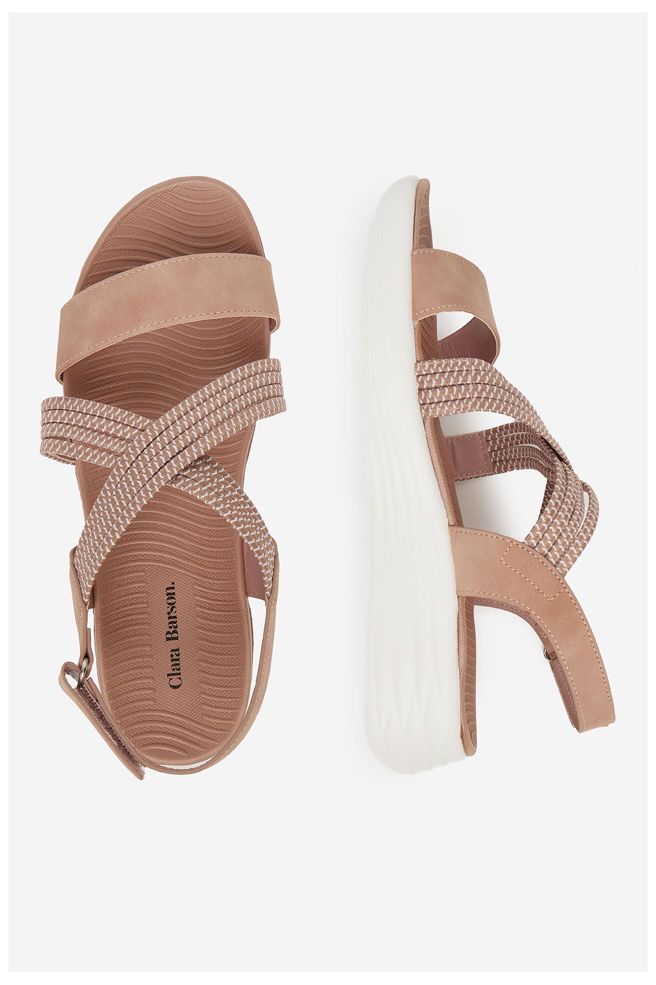 Szandál Clara Barson R24AW02737 RÓZSASZÍN