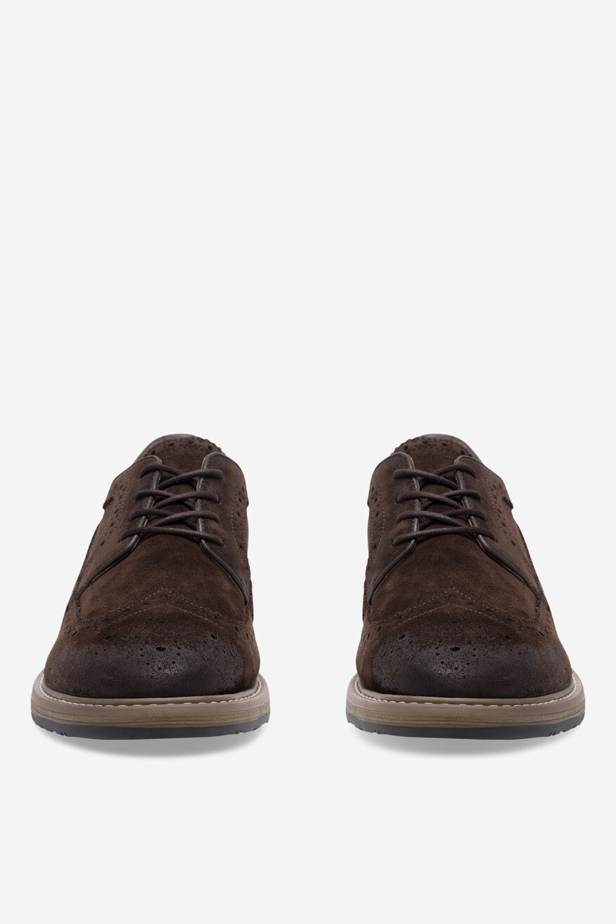 
                Gino Rossi - Półbuty zamszowe - 5905588553076