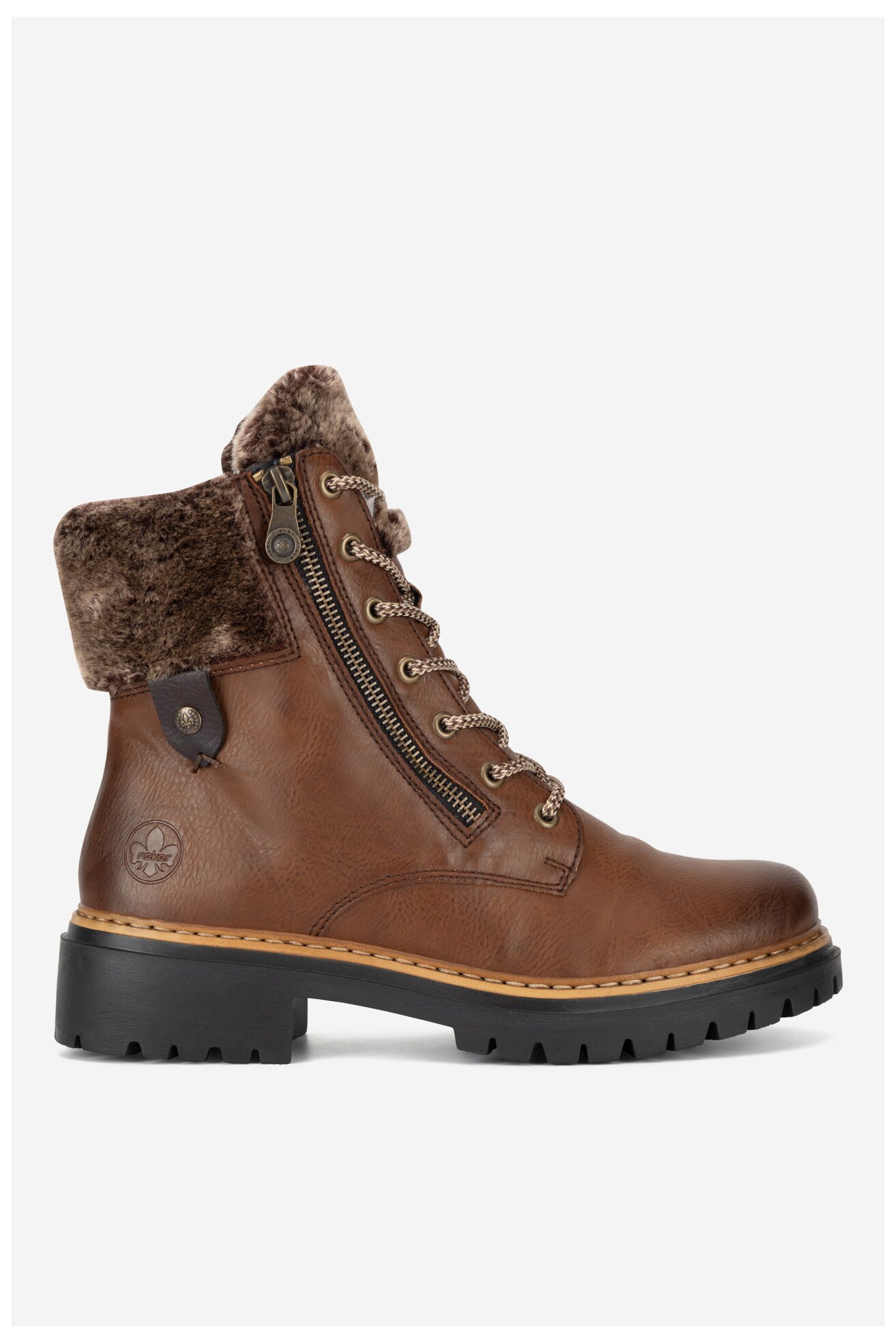 Trzewiki Rieker 72608-24 Brązowy