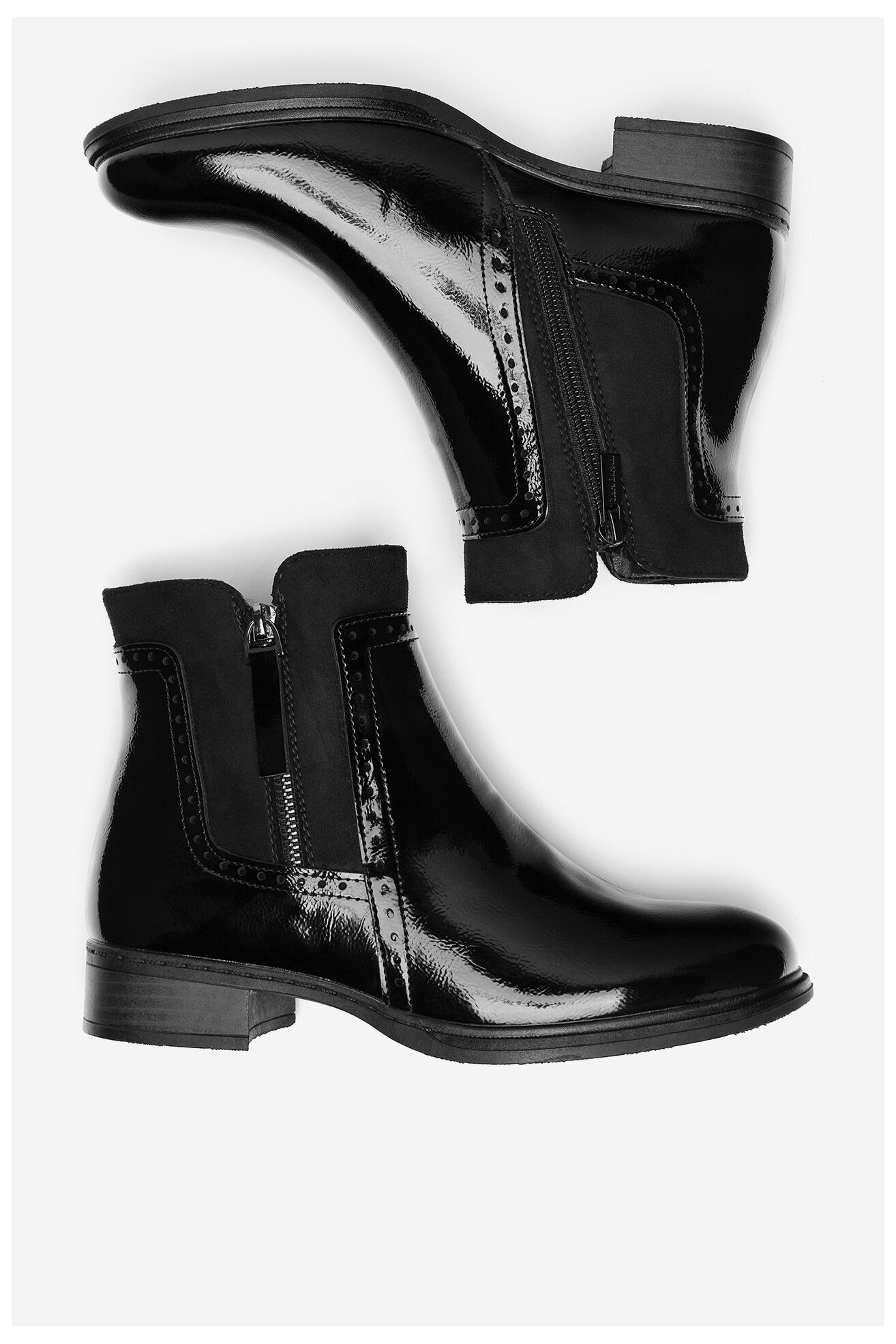 Kratke čizme Clara Barson WS6380-02 CRNA