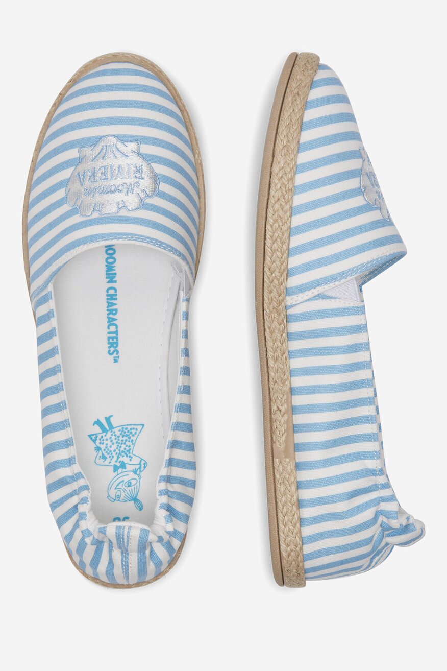 Espadrilky MOOMIN BLANKYTNĚ MODRÁ - 5905588594406