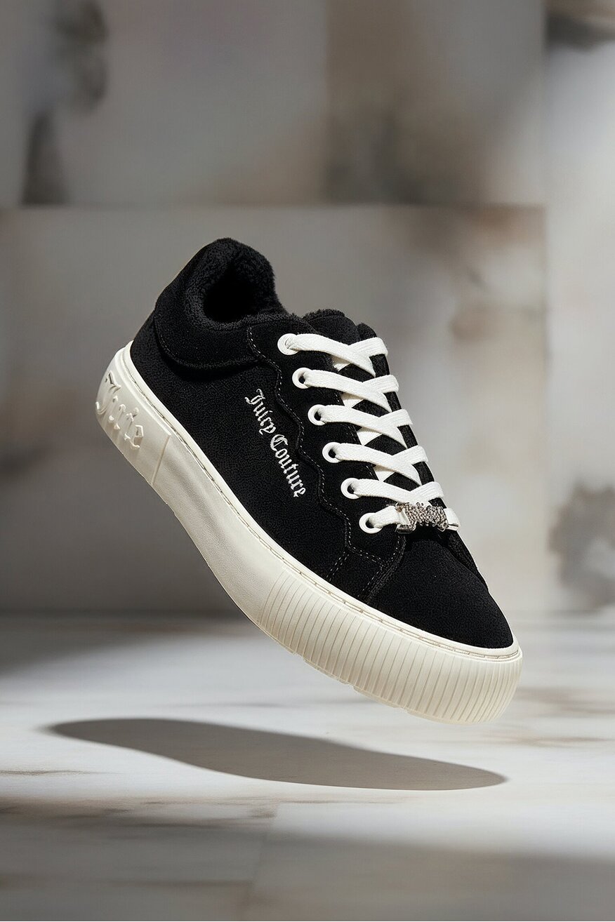 Vászoncipő Juicy Couture FEKETE - 5906751435397