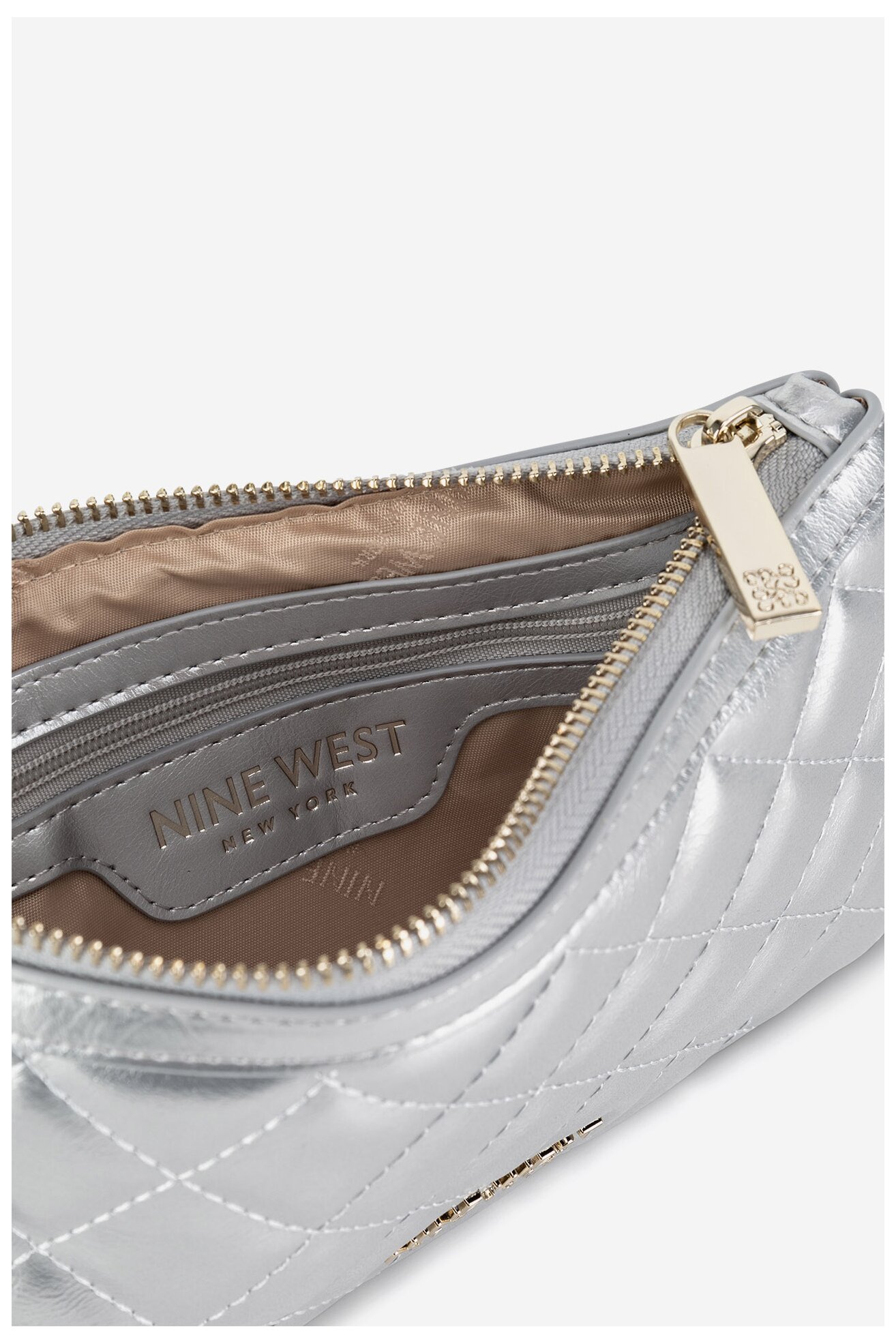 Geantă de mână NINE WEST LILLA1 ARGINTIU